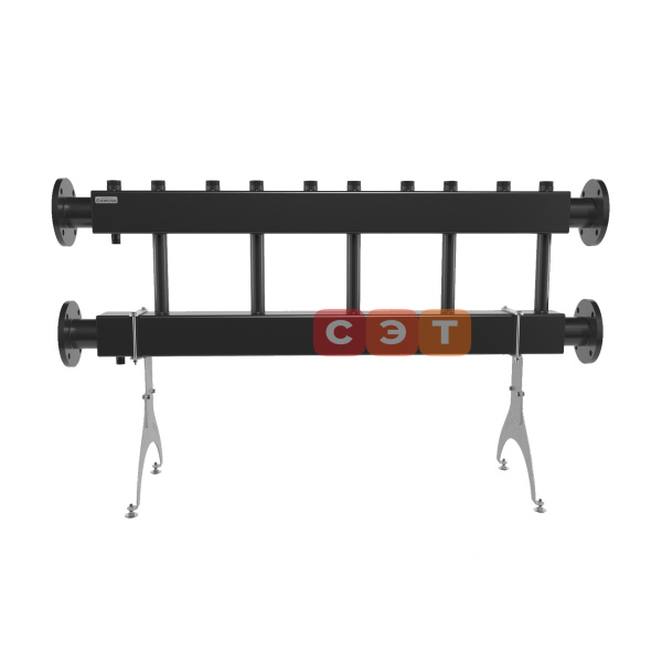 MK-600-5x32 (до 600 кВт, 2 магистр. подкл. Фл.Ду80, 5 контуров G 1¼″ вверх или вниз)